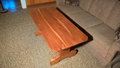 Solid Wild Cherry Coffee Table