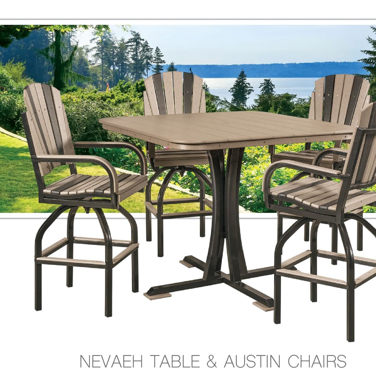 Nevaeh Table with Austin Chairs