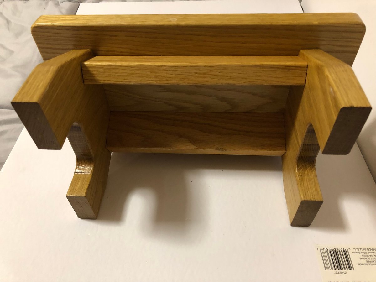 Solid White Oak Foot Stool