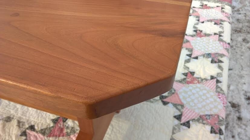 Solid Wild Cherry Coffee Table
