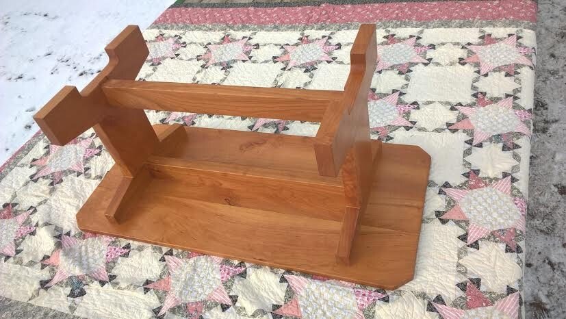 Solid Wild Cherry Coffee Table